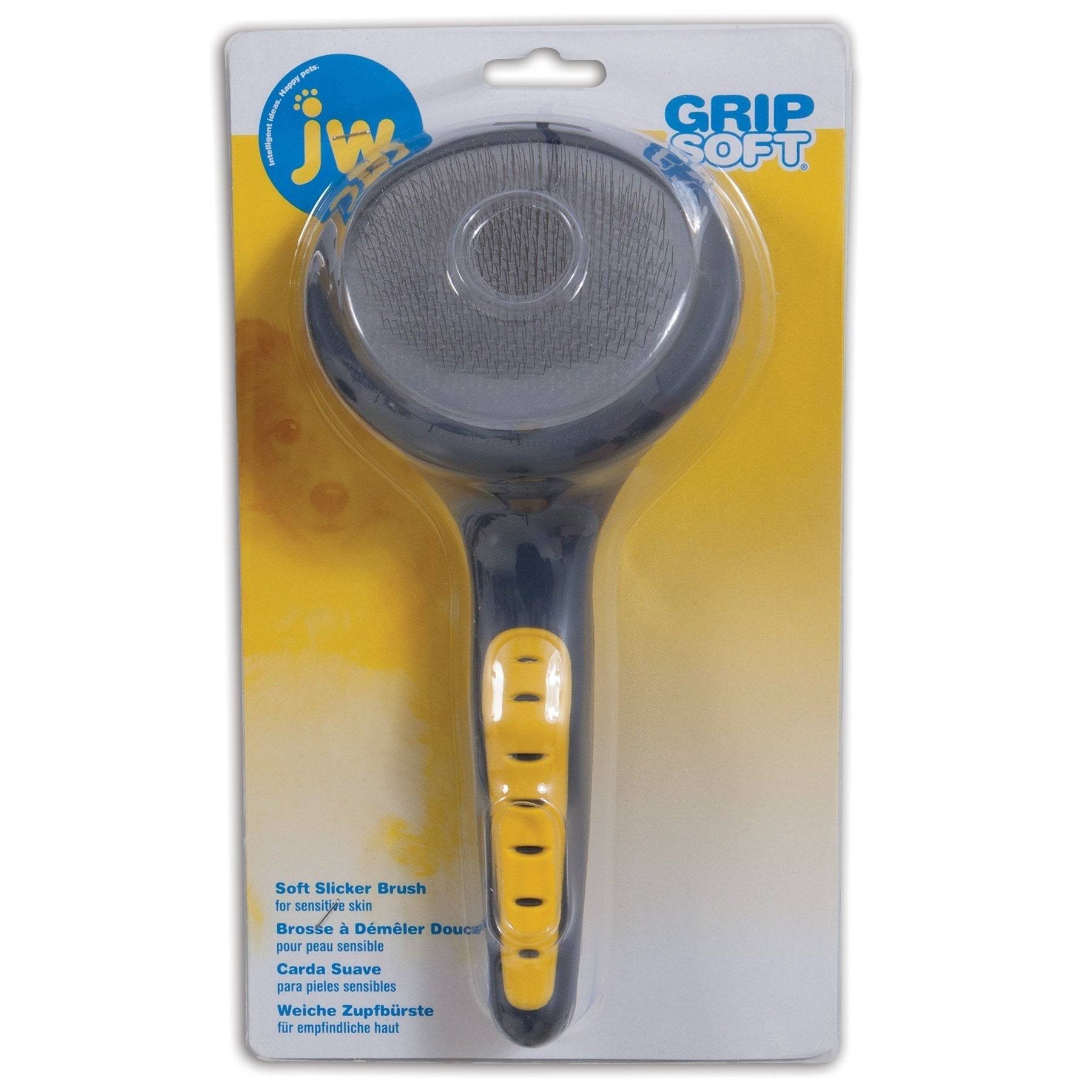 JW Pet Company GripSoft Slicker Brush Soft Pin