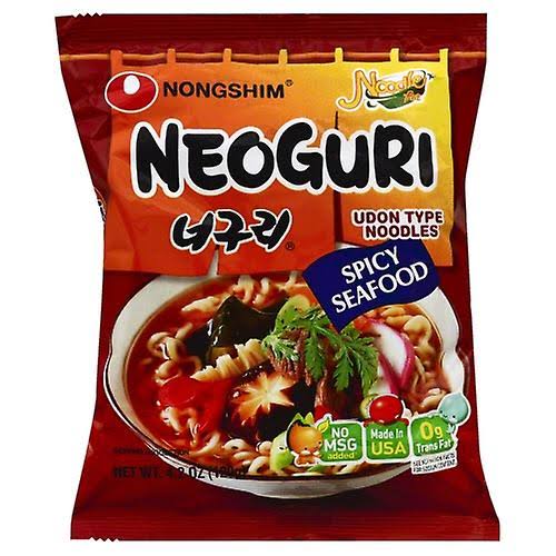Nongshim Neoguri Udon Type Noodles - Spicy Seafood, 4.2oz