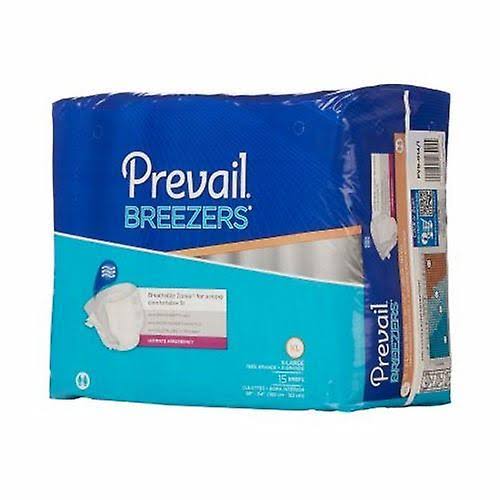 Prevail Breezers Adult Briefs - X-Large, 15 ct