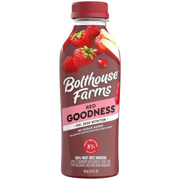 Bolthouse Farms Fruit Juice Smoothie, Red Goodness - 450 ml