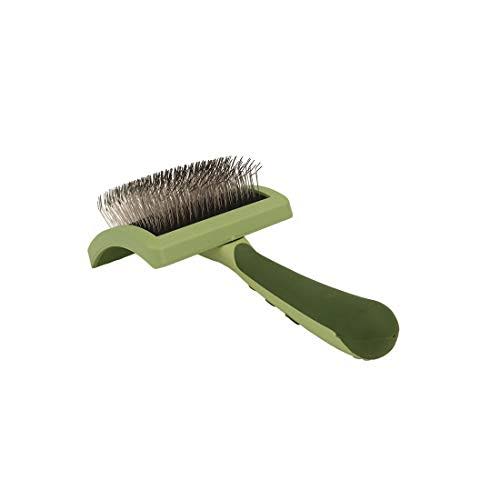 Coastal Safari Curved Firm Slicker Brush with Coated Tips for Long Hair