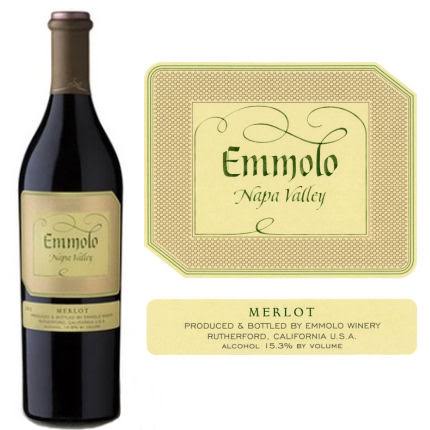 Emmolo Merlot, Napa Valley (Vintage Varies) - 750 ml bottle