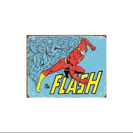 The Flash Retro Metal Tin Sign