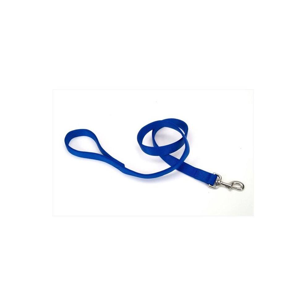 Coastal Pet Products Nylon Double Dog Leash - 1" x 6", Blue