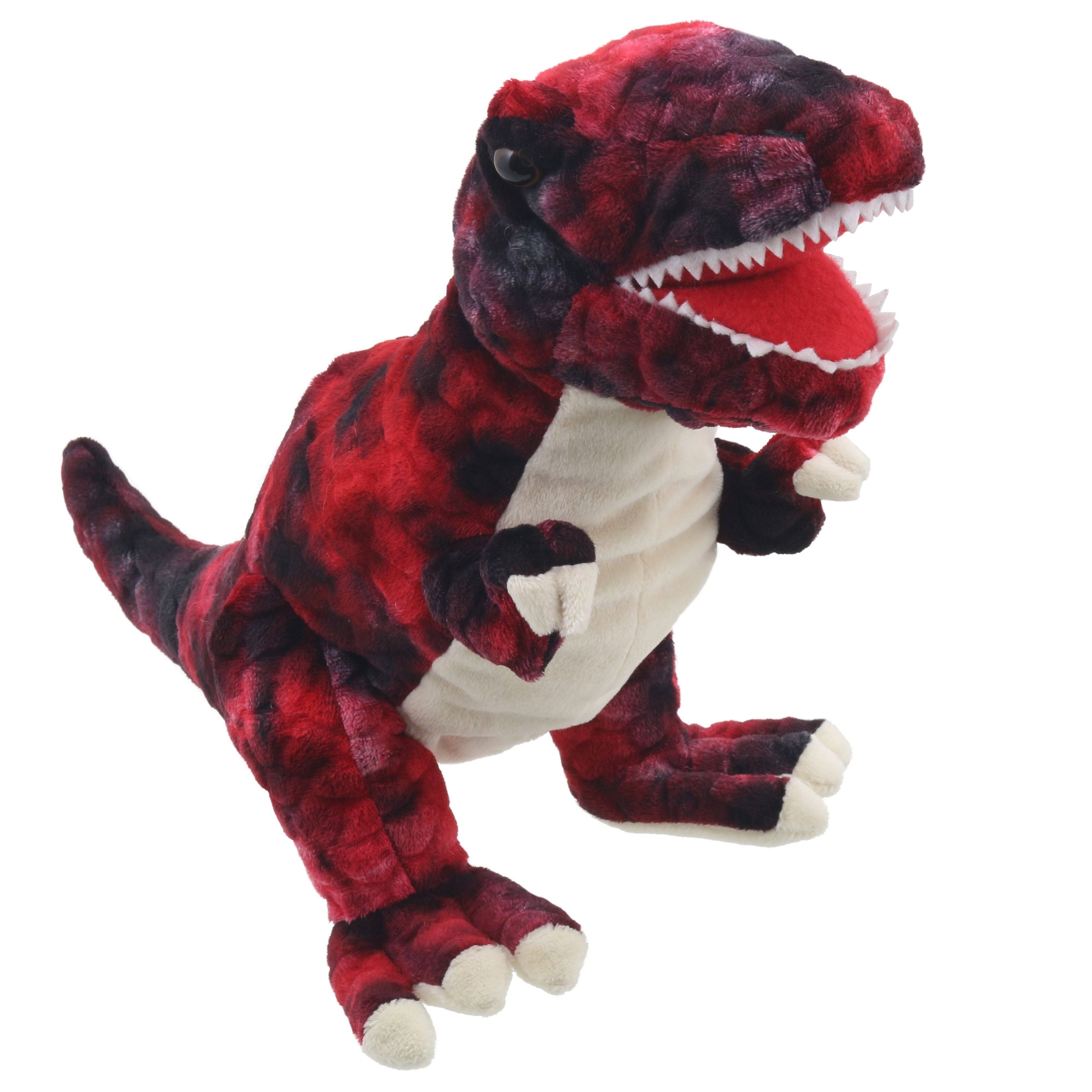 The Puppet Company Baby Dinos T Rex Hand Puppet - Red