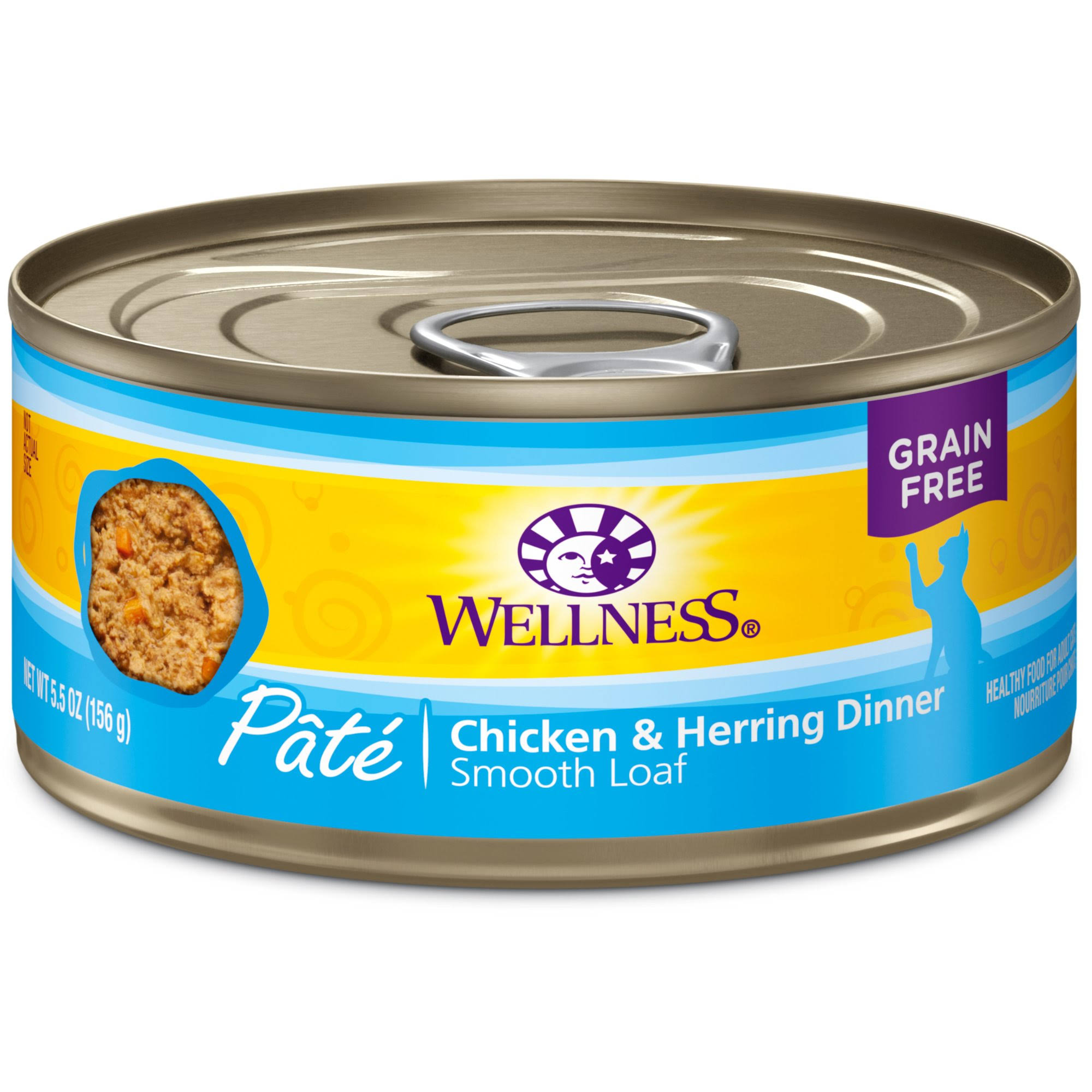 Wellness Complete Health Natural Canned Cat Food - Wet, Chicken and Herring