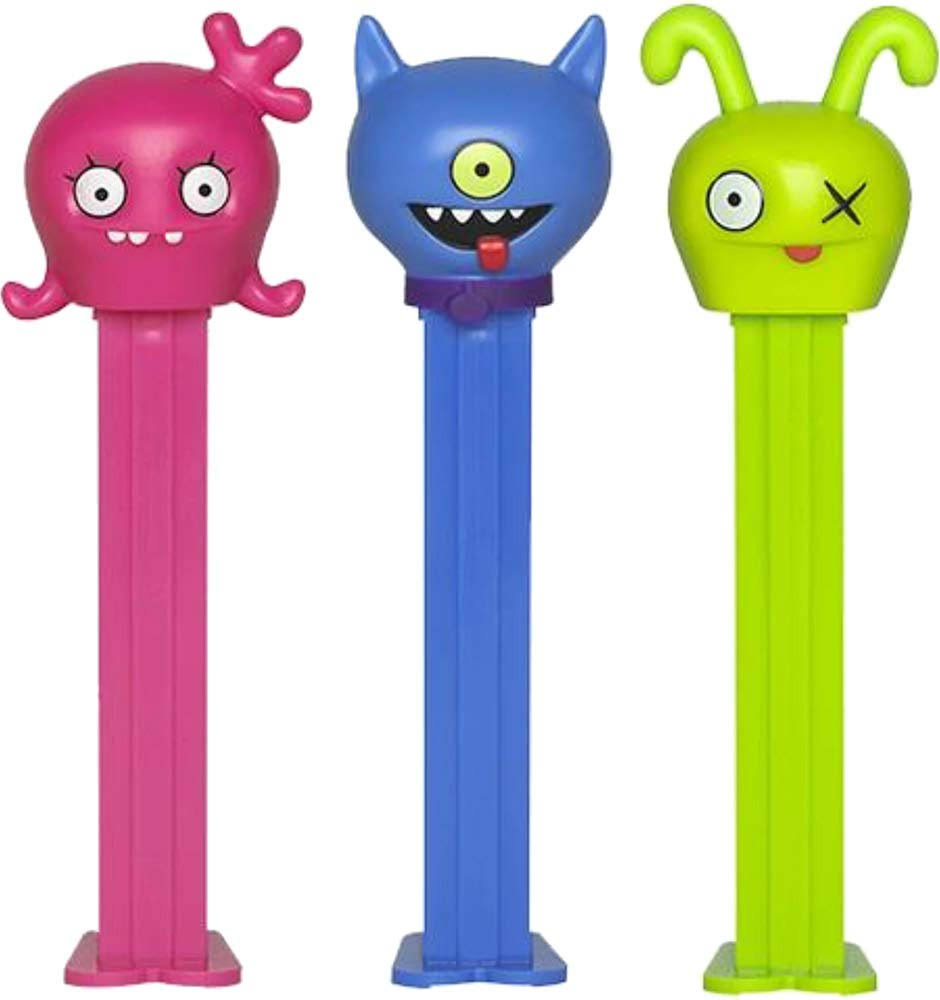 Pez Ugly Dolls Sweets Dispenser with 3 Candy Packs 24.7g