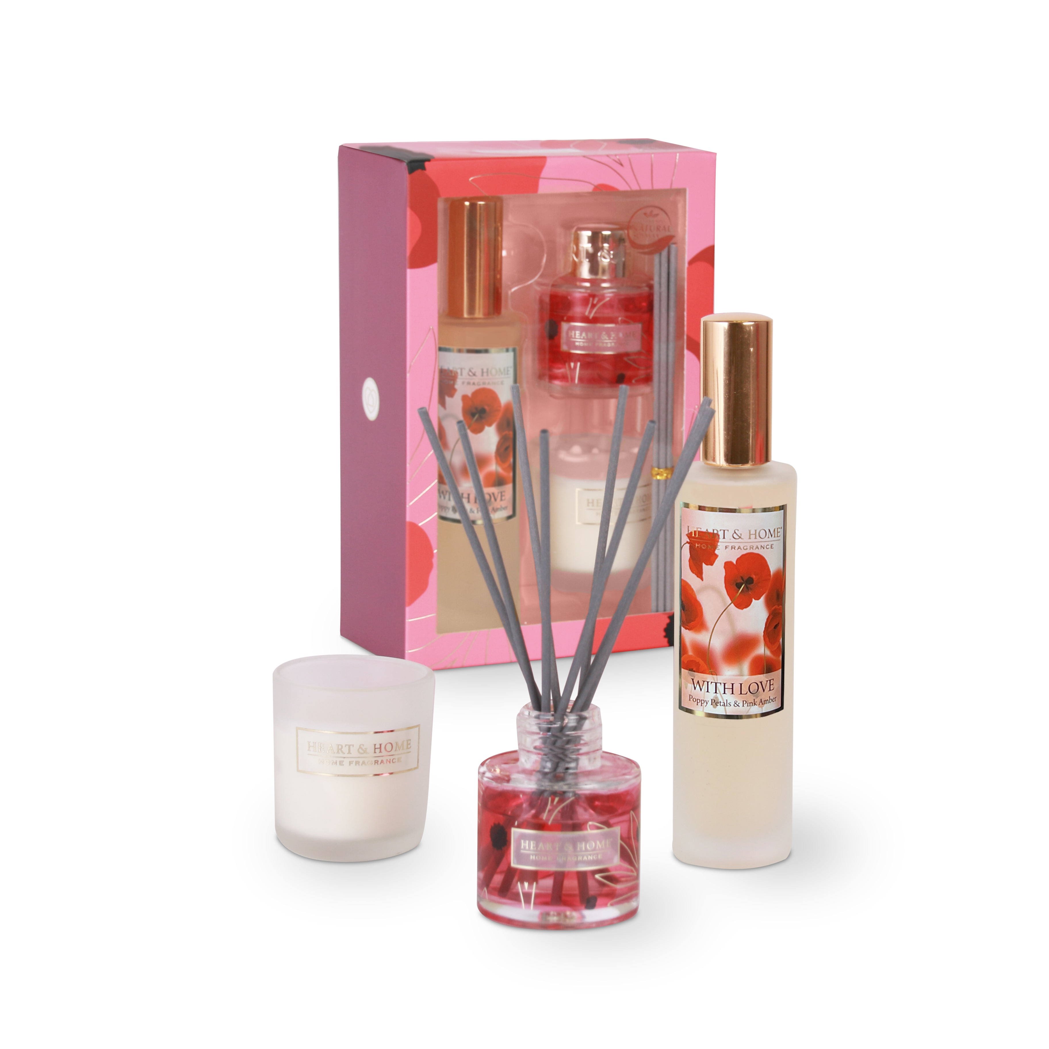 Heart & Home Home Fragrancing Gift Set With Love