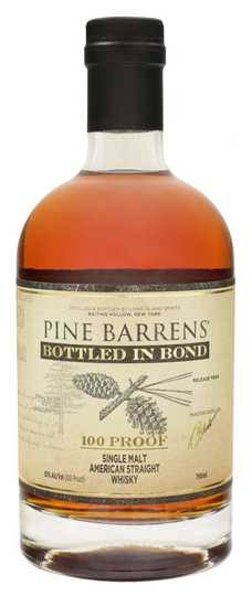 Pine Barrens Whisky Single Malt Bottled in Bond 750ml