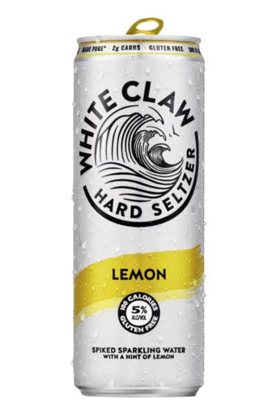 White Claw Hard Seltzer Lemon (12oz can)