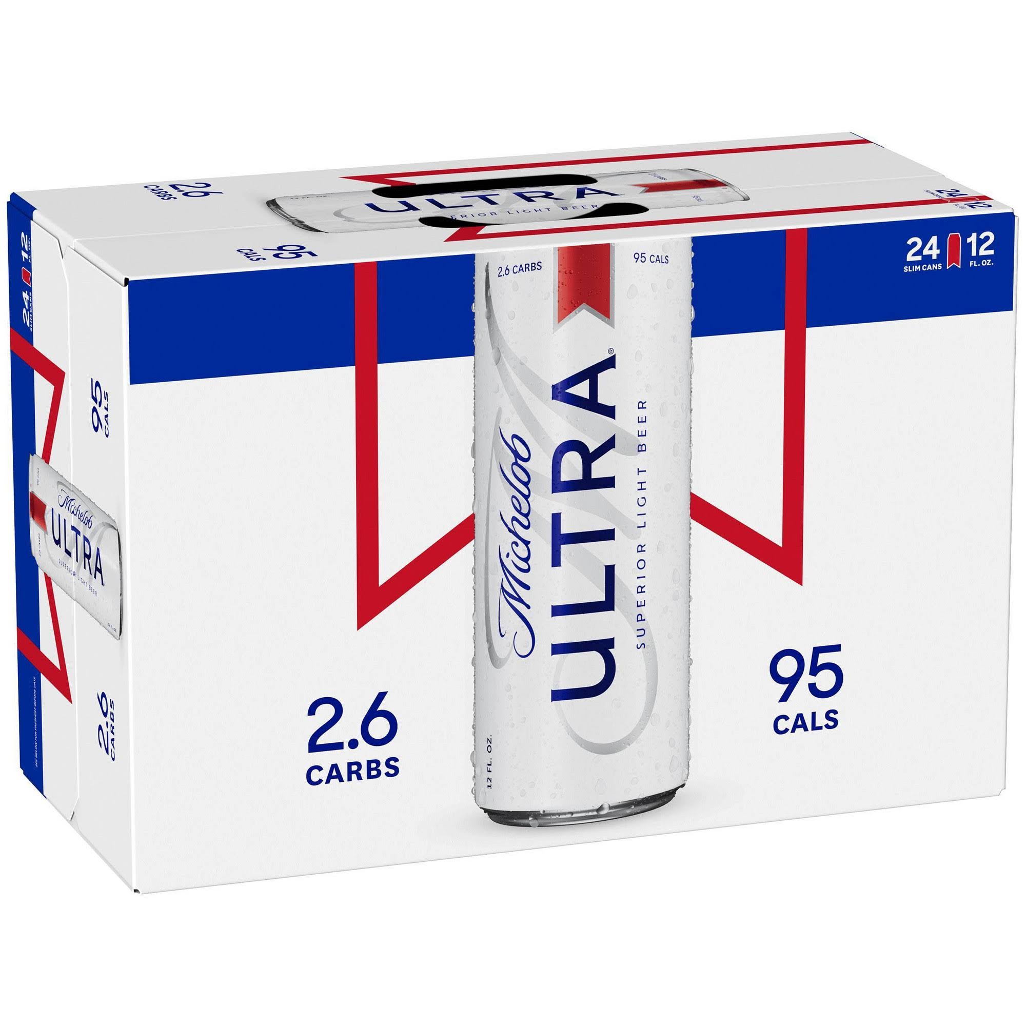 Michelob Ultra Beer - 24 Cans