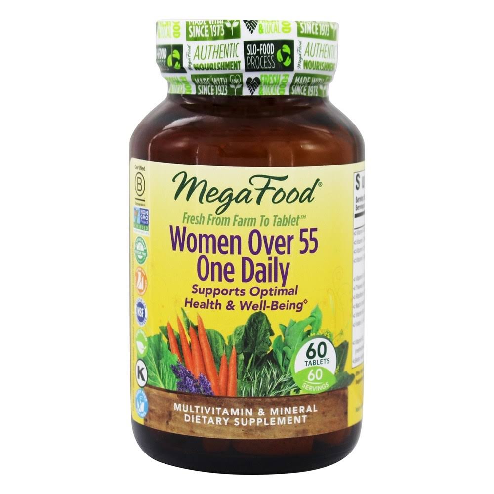 MegaFood - Women Over 55 One Daily - 60 Tablets
