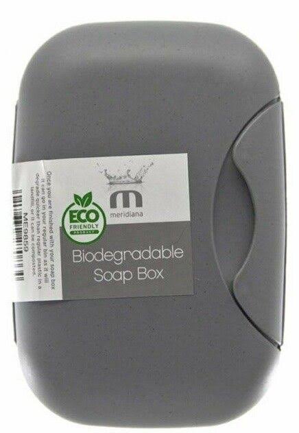 Meridiana Biodegradable Soap Box Grey