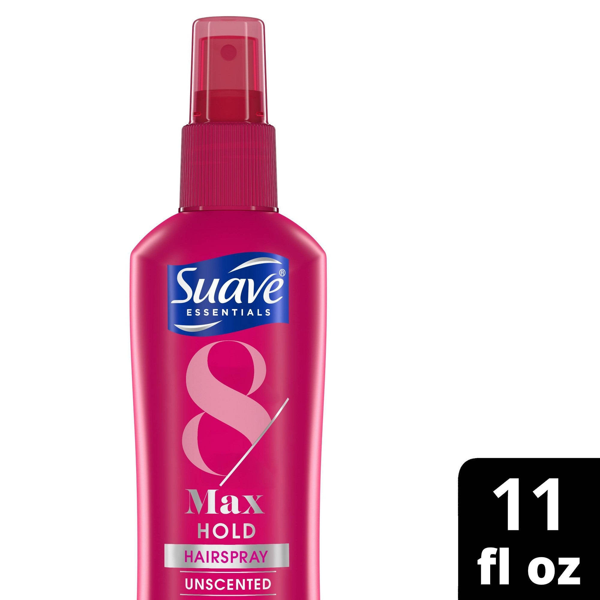 Suave Max Hold 8 Non-Aerosol Unscented Hairspray - 11oz