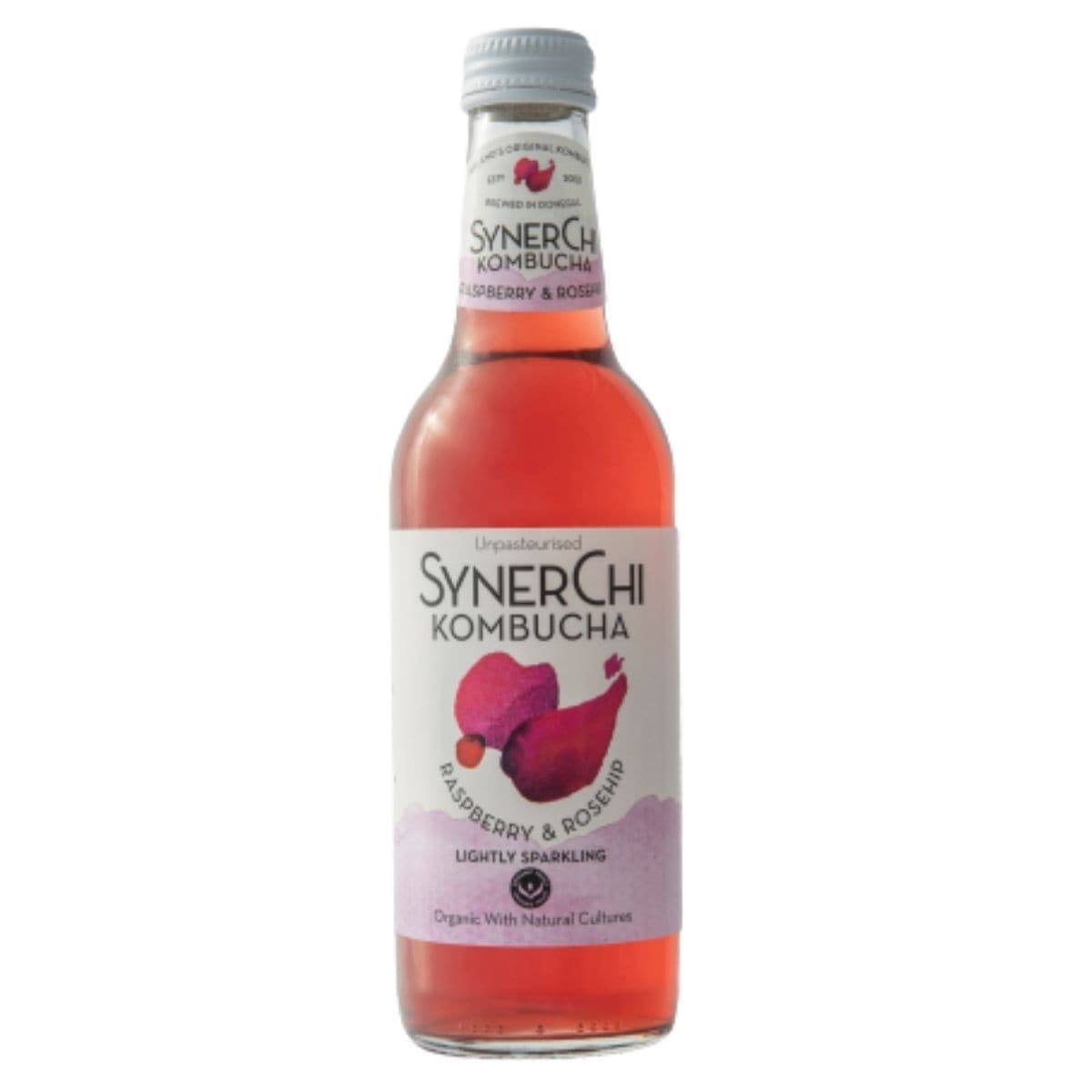 Synerchi Live Kombucha - Raspberry and Rosehip, 330ml