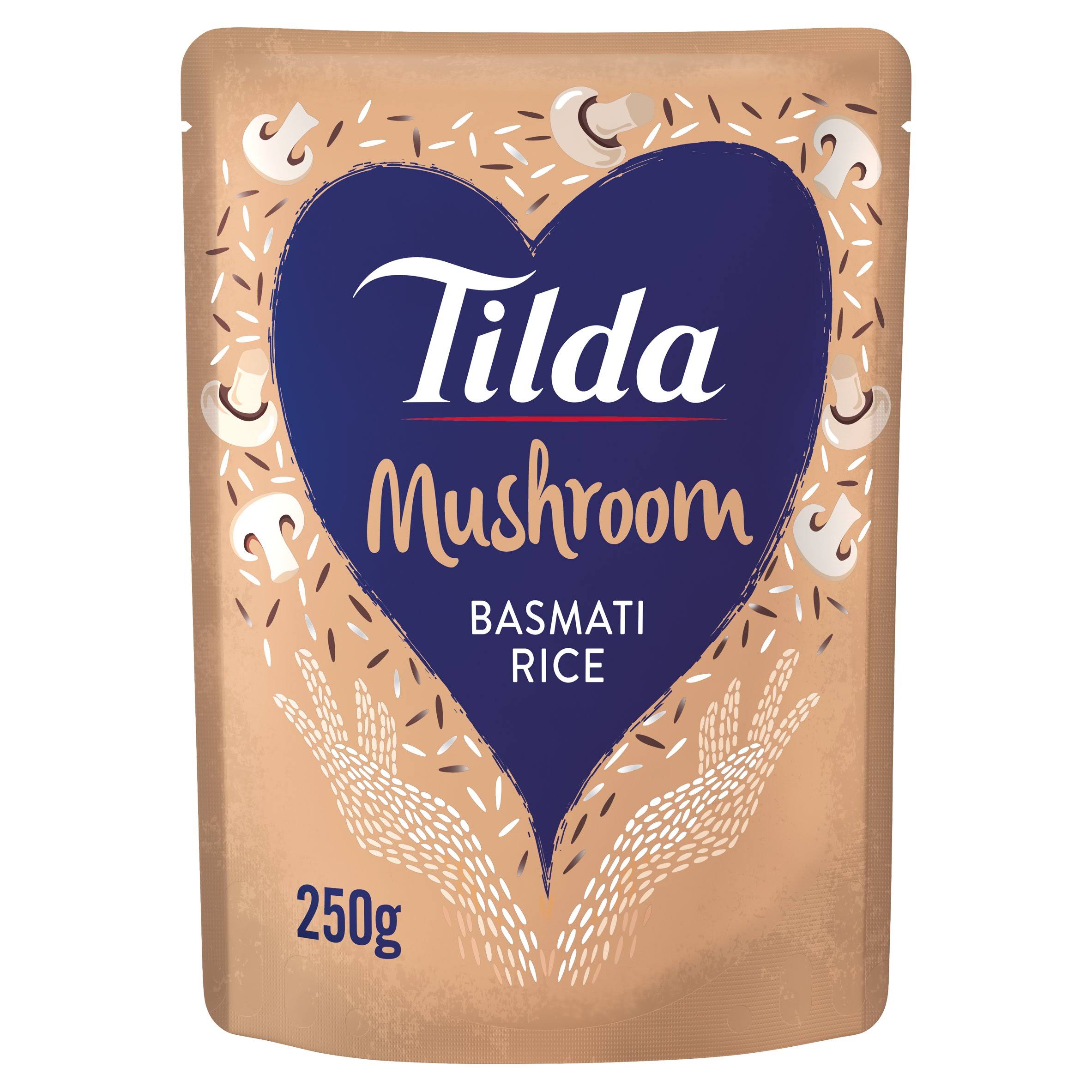 Tilda Mushroom Steamed Basmati Rice - 250g