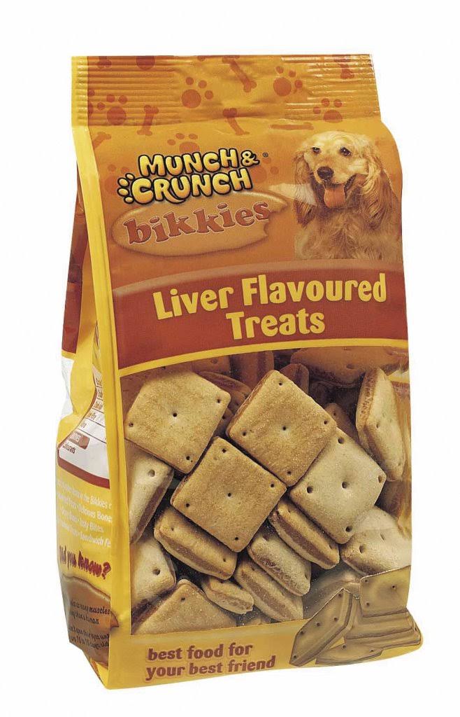 Munch & Crunch Liver Flavoured Treats - 350g