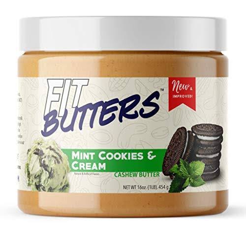 FIt Butters Mint Cookies and Cream Cashew Butter