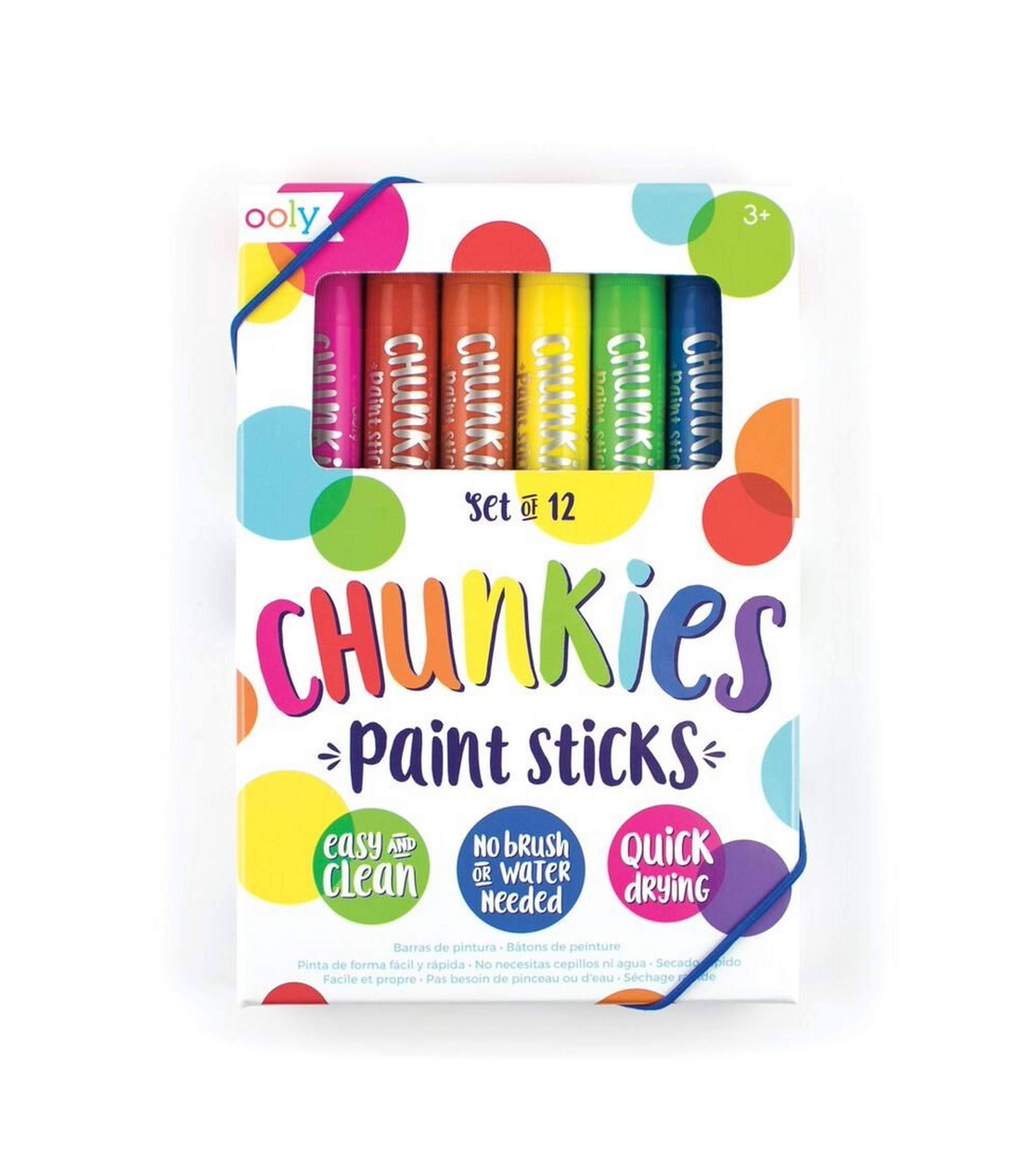 International Arrivals Is Now Newly Ooly Chunkies Paint Sticks - Set of 12