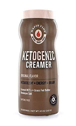 Rapid Fire Ketogenic Creamer - with Himalayan Salt, 8.5oz