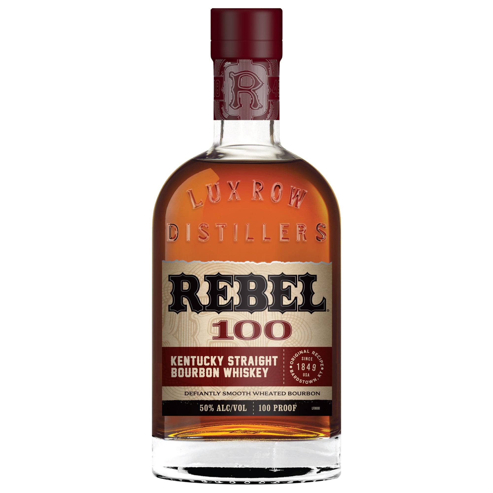 Rebel Bourbon Whiskey, Kentucky Straight - 750 ml