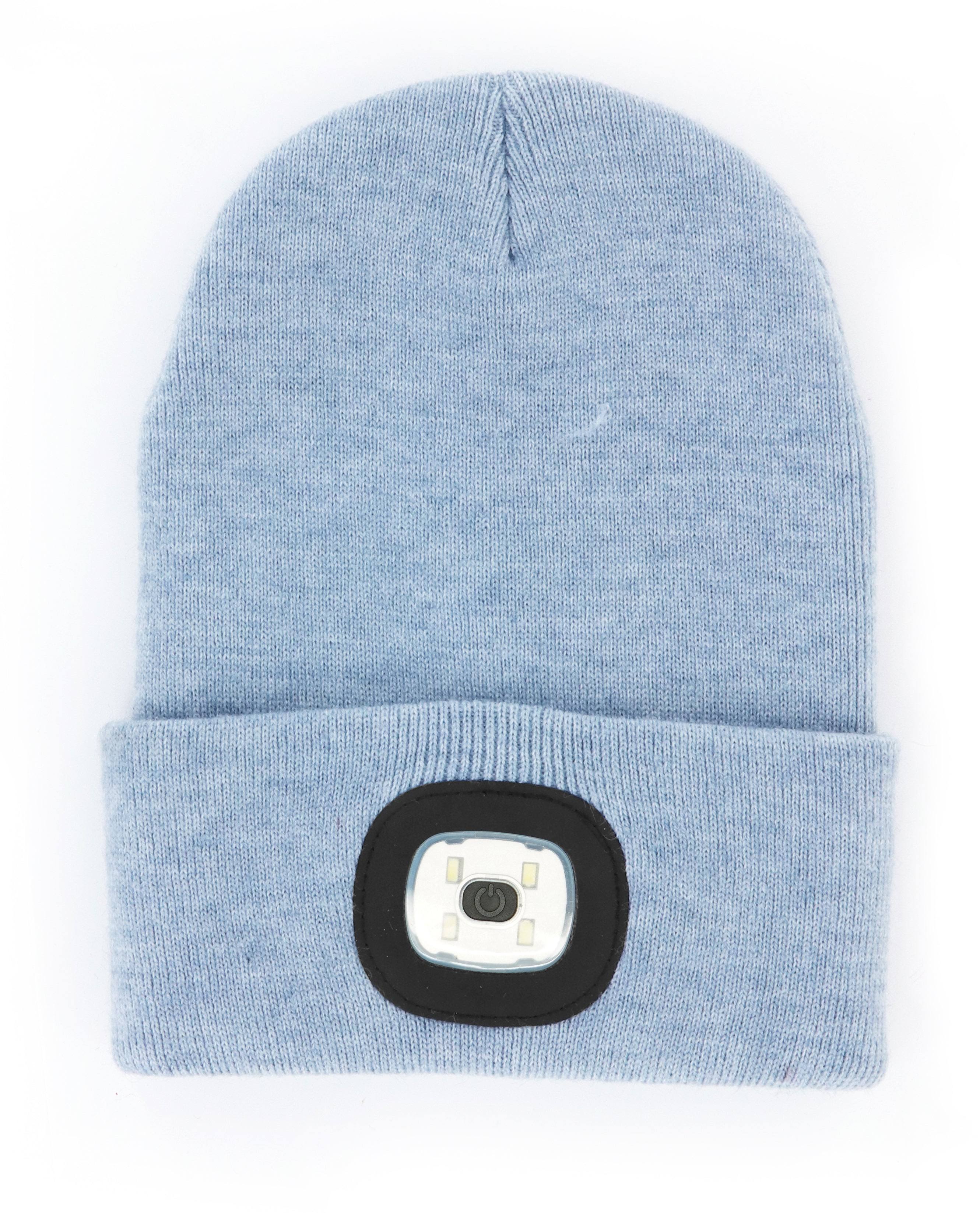 Night Scope Rechargeable LED Beanie Blue