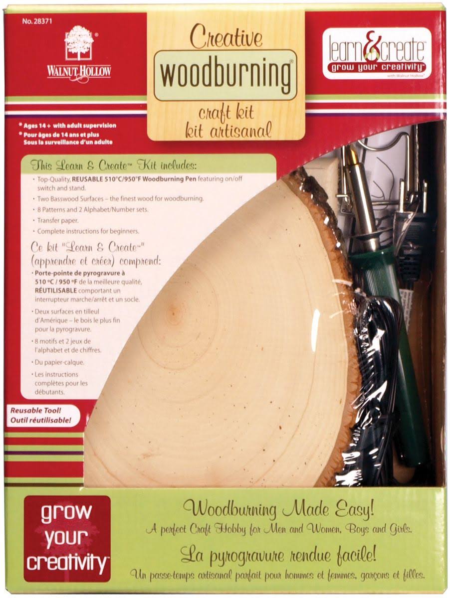 Creative Woodburning Craft Kit