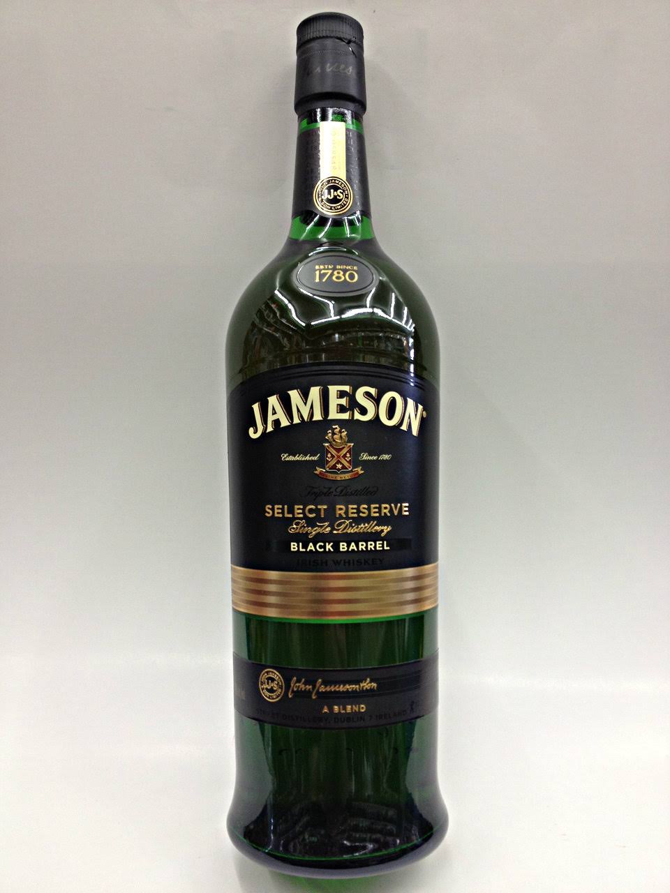 Jameson Black Barrel Irish Whiskey - 1 L bottle