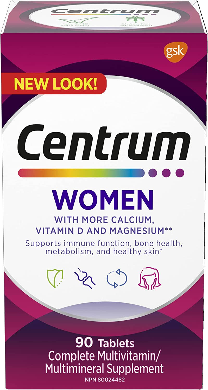 Centrum Women Multivitamin Supplement Tablet - 90ct
