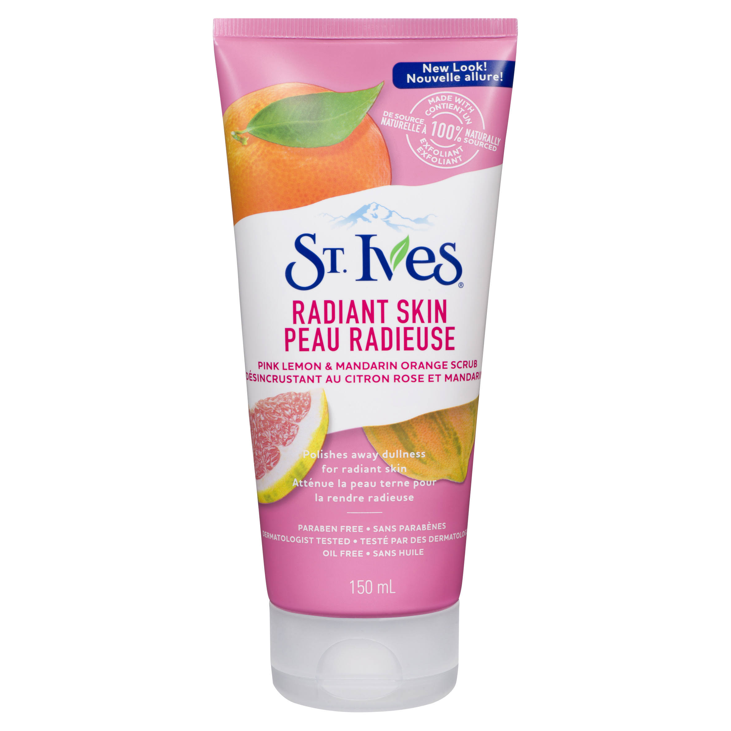 St. Ives Even & Bright Pink Lemon & Mandaran Orange Scrub - 150ml