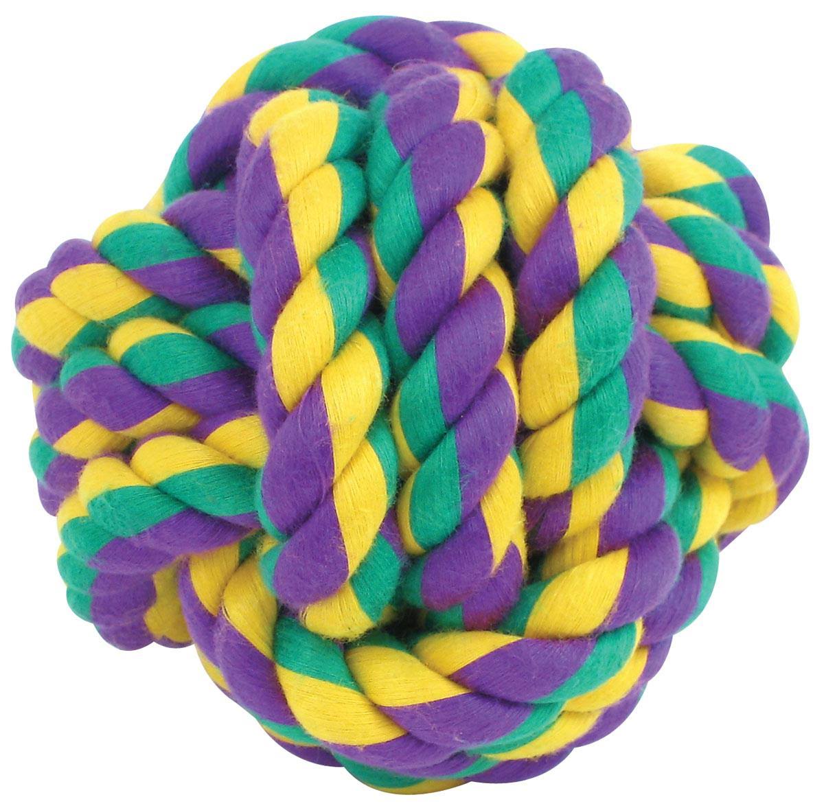 Multipet Nuts Knots Rope Dog Toy - 4"