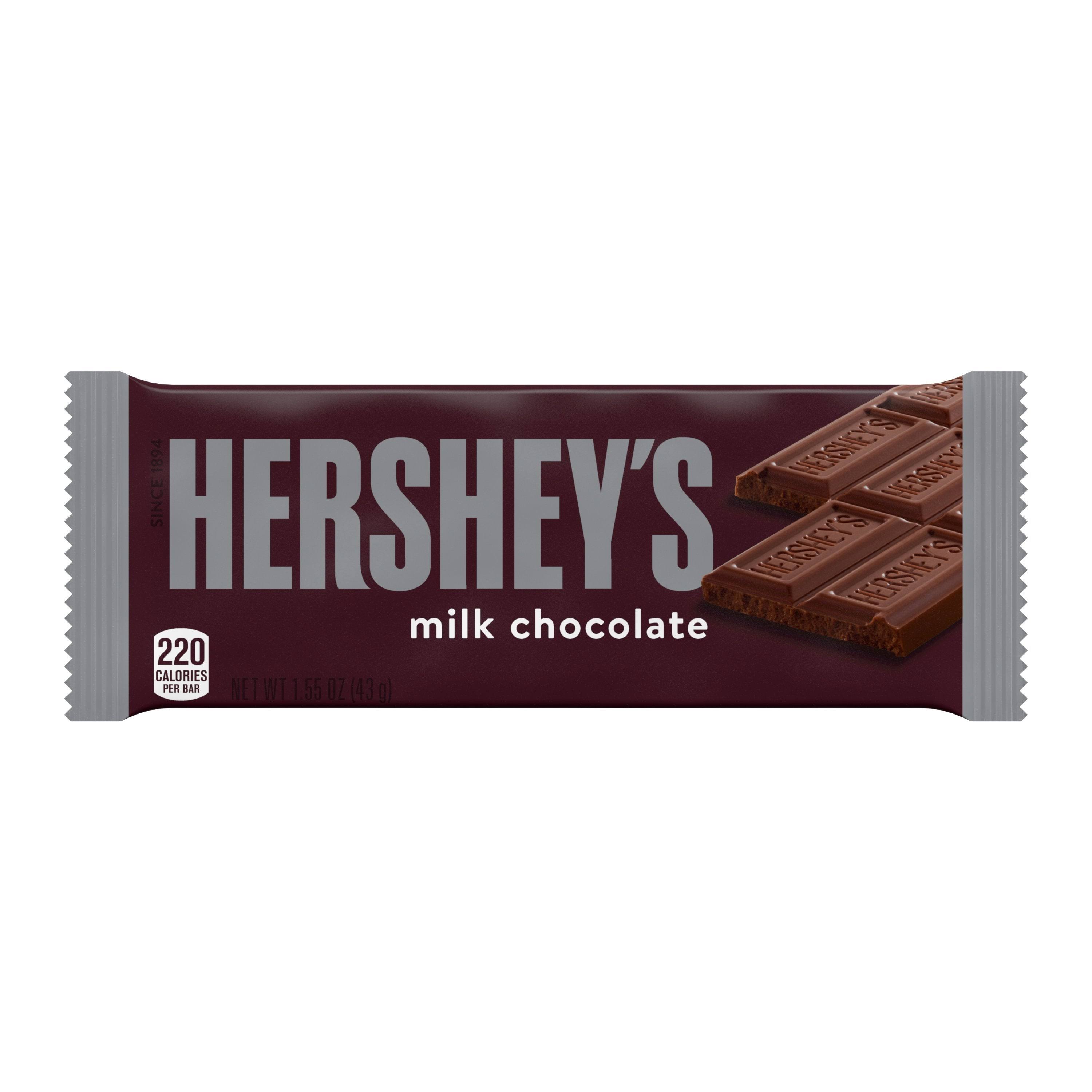 Hershey's Milk Chocolate Bar 43g 1 x 43g