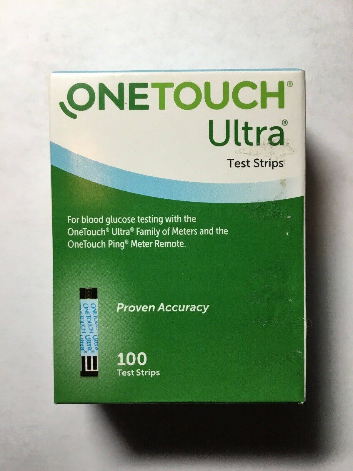OneTouch Ultra Blue Blood Glucose Test Strip - 50ct