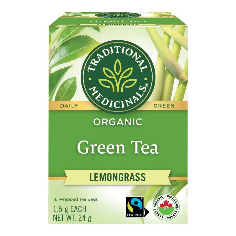 Traditional Medicinals Organic Green Tea With Lemongrass | Vitarock