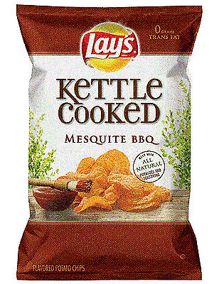 Lay's Kettle Cooked Potato Chips - Mesquite BBQ, 8oz