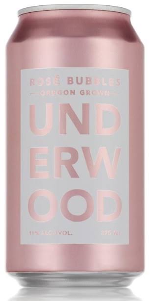 Underwood Carbonated Wine, Rose Bubbles - 375 ml