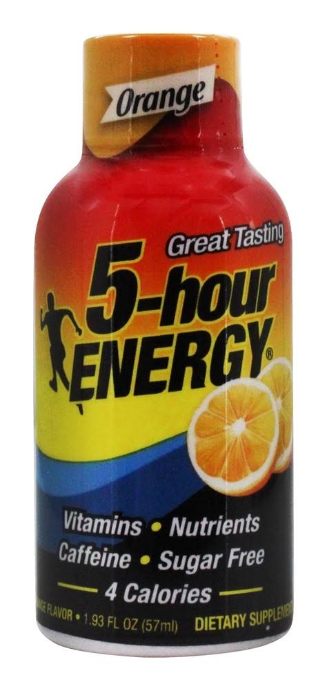 5 Hour Energy Orange Flavor Energy Drink - 1.93oz