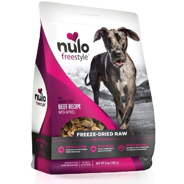 Nulo Freestyle Freeze-Dried Raw Beef with Apples Dog Food - 13 oz