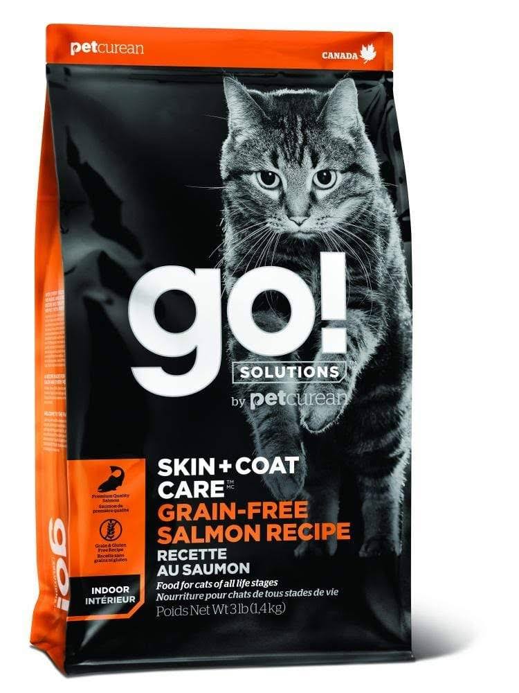 Go! Grain Free Skin + Coat Care Salmon Recipe Dry Cat Food, 16 lb
