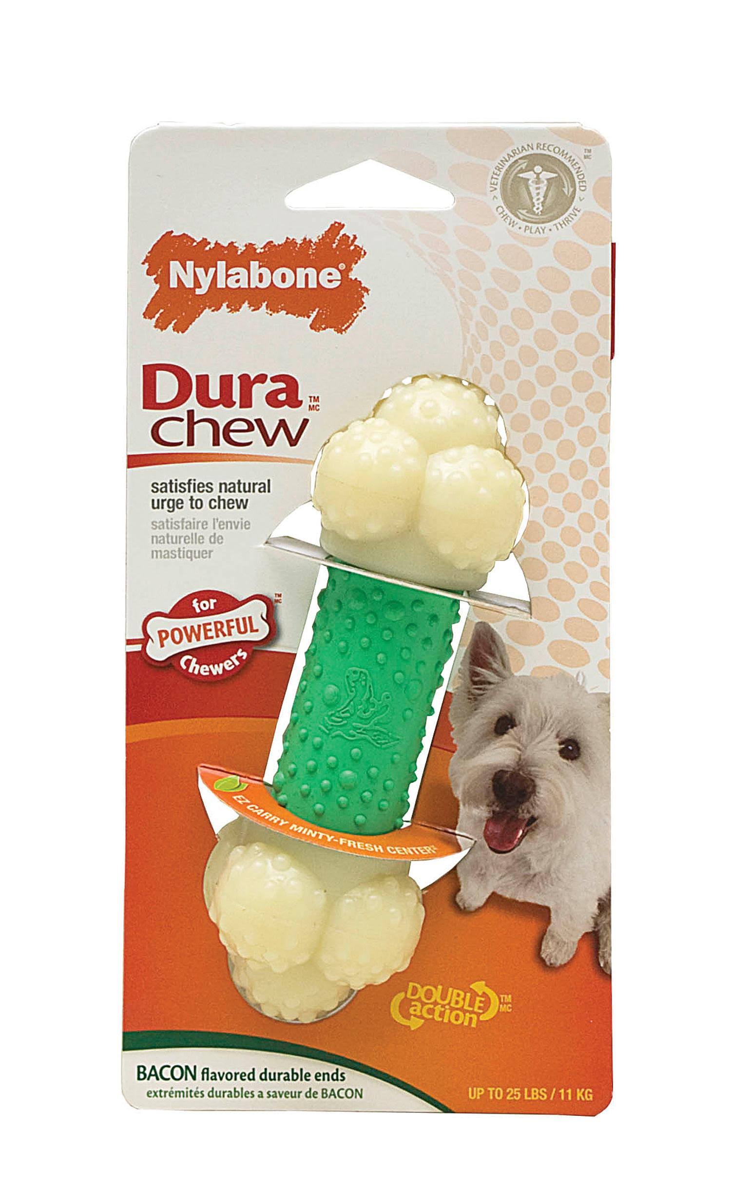 Nylabone Double Action Chew Dog Toy - Medium