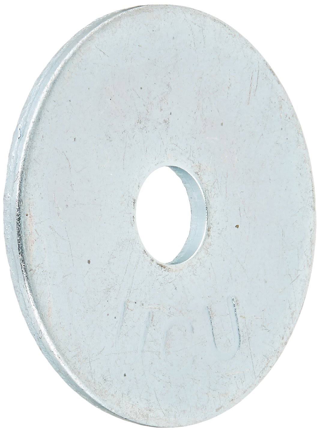 The Hillman Group Fender Zinc Washers - 3/16in x 1in, 100pcs