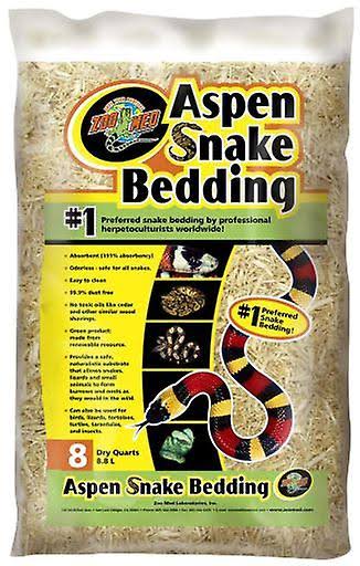 Zoo Med Aspen Snake Bedding - 24 qt