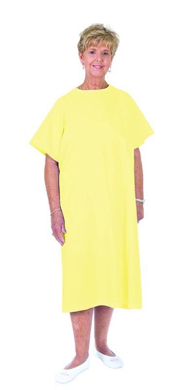 Essential - MEDICAL-C3014 - Supply Standard Patient Gown-Yellow