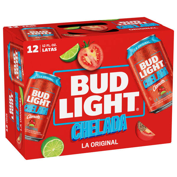 Bud Light Chelada Light Beer - 12 fl oz