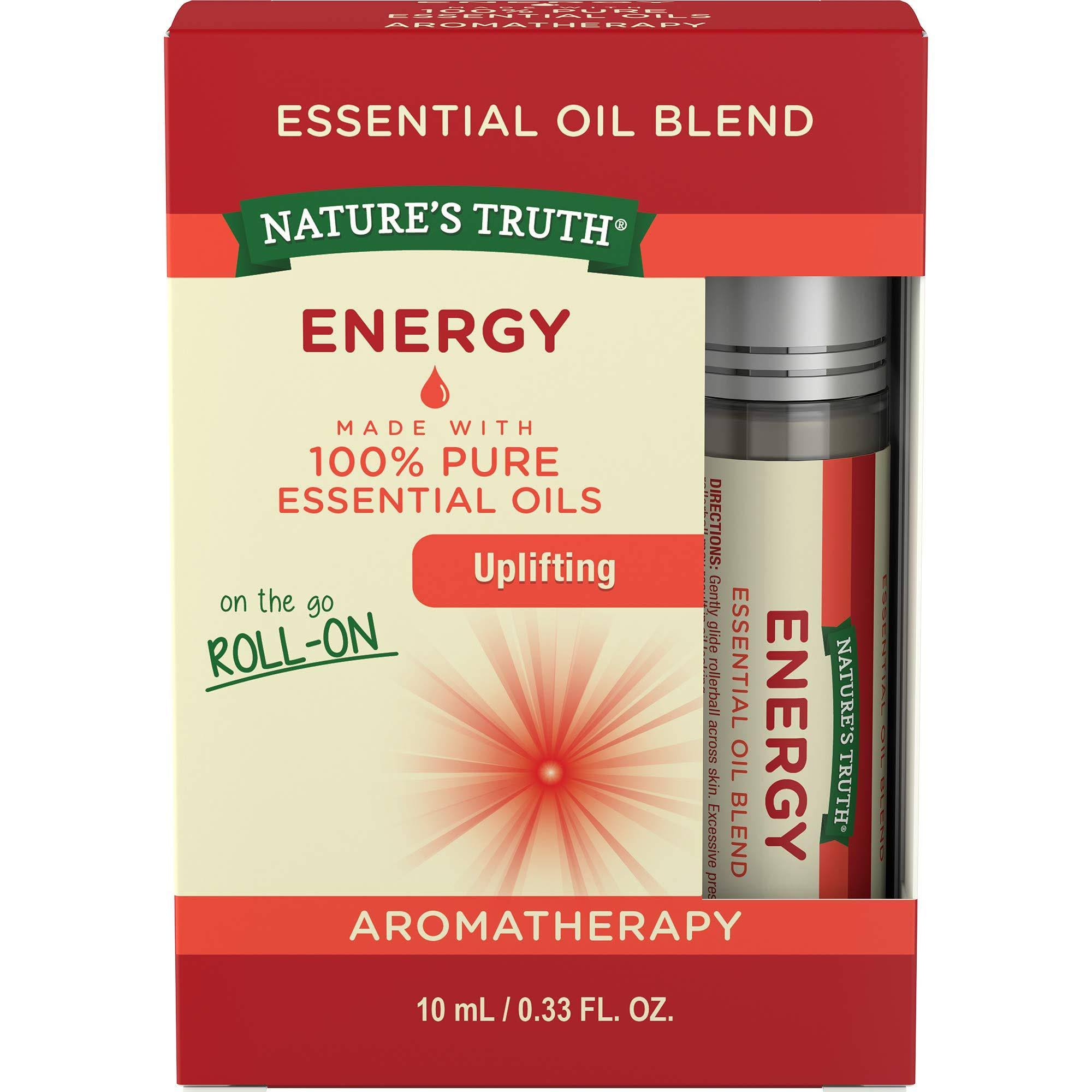 Nature's Truth Energy Essential Oil Roll On Blend - 10ml