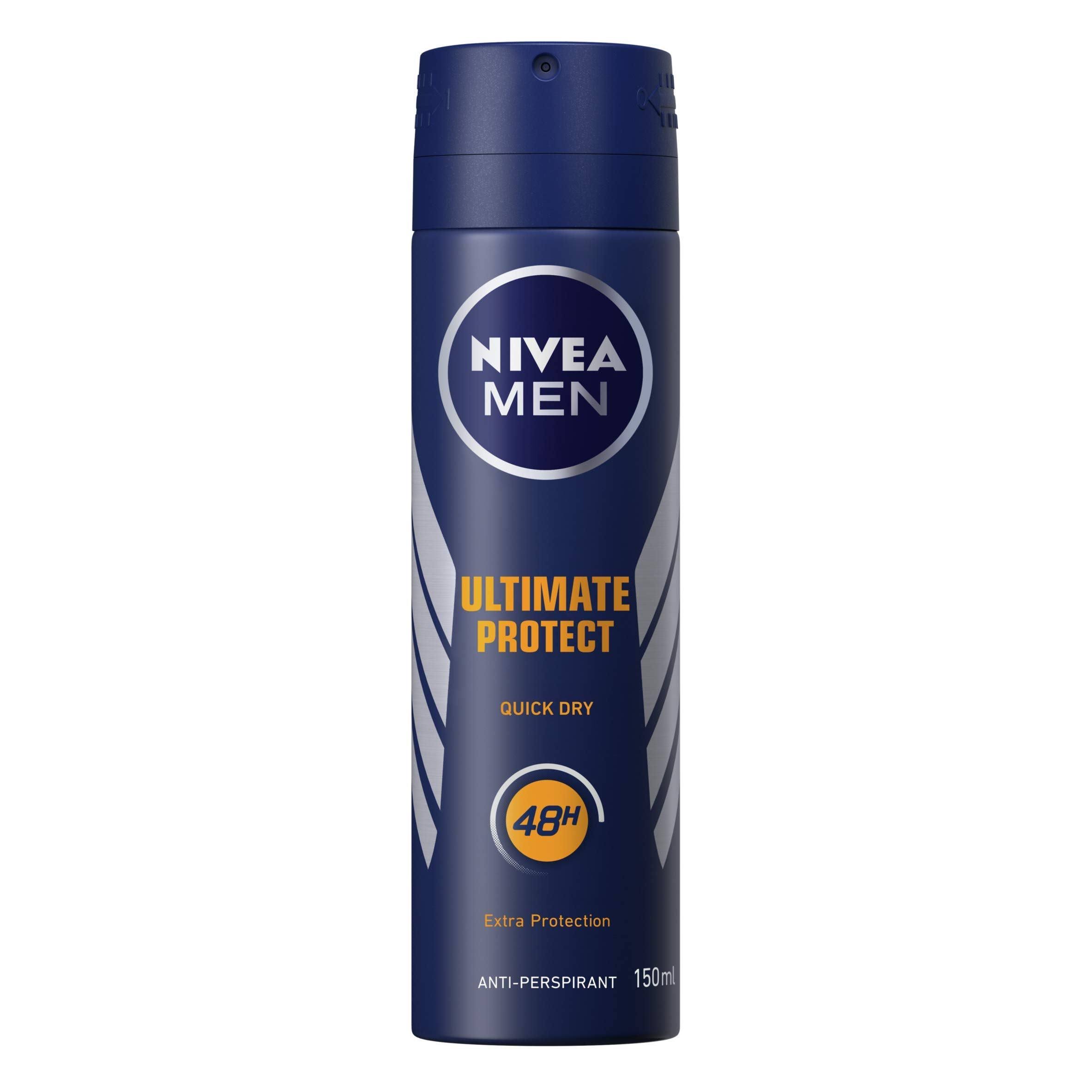 Nivea Men Ultimate Protect Anti-Perspirant Deodorant Spray - 150ml