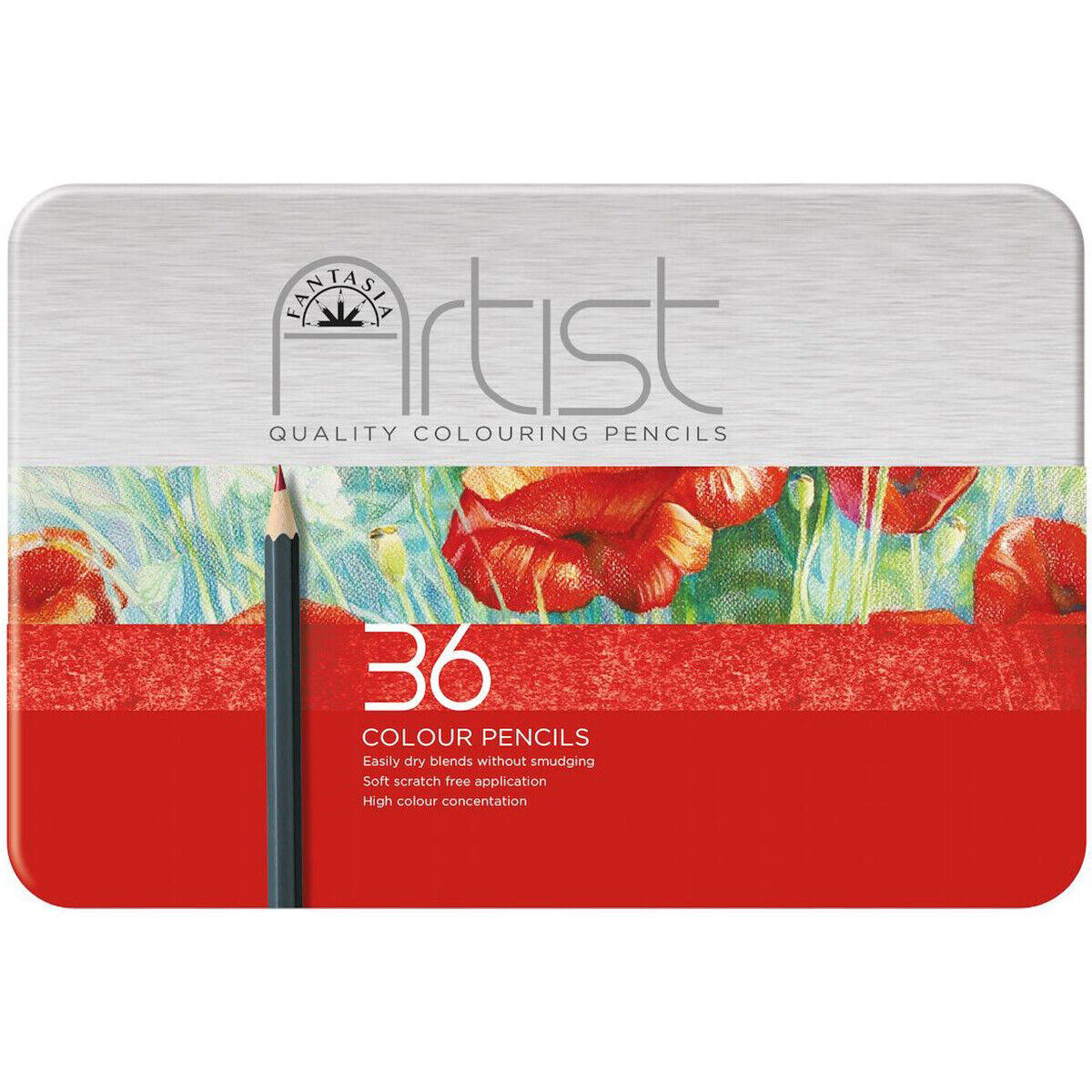 Fantasia Premium Artist Color Pencil Set - x36