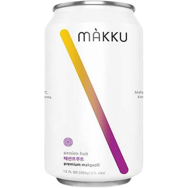 Makku Passionfruit Korean Rice Beer - 12 fl oz