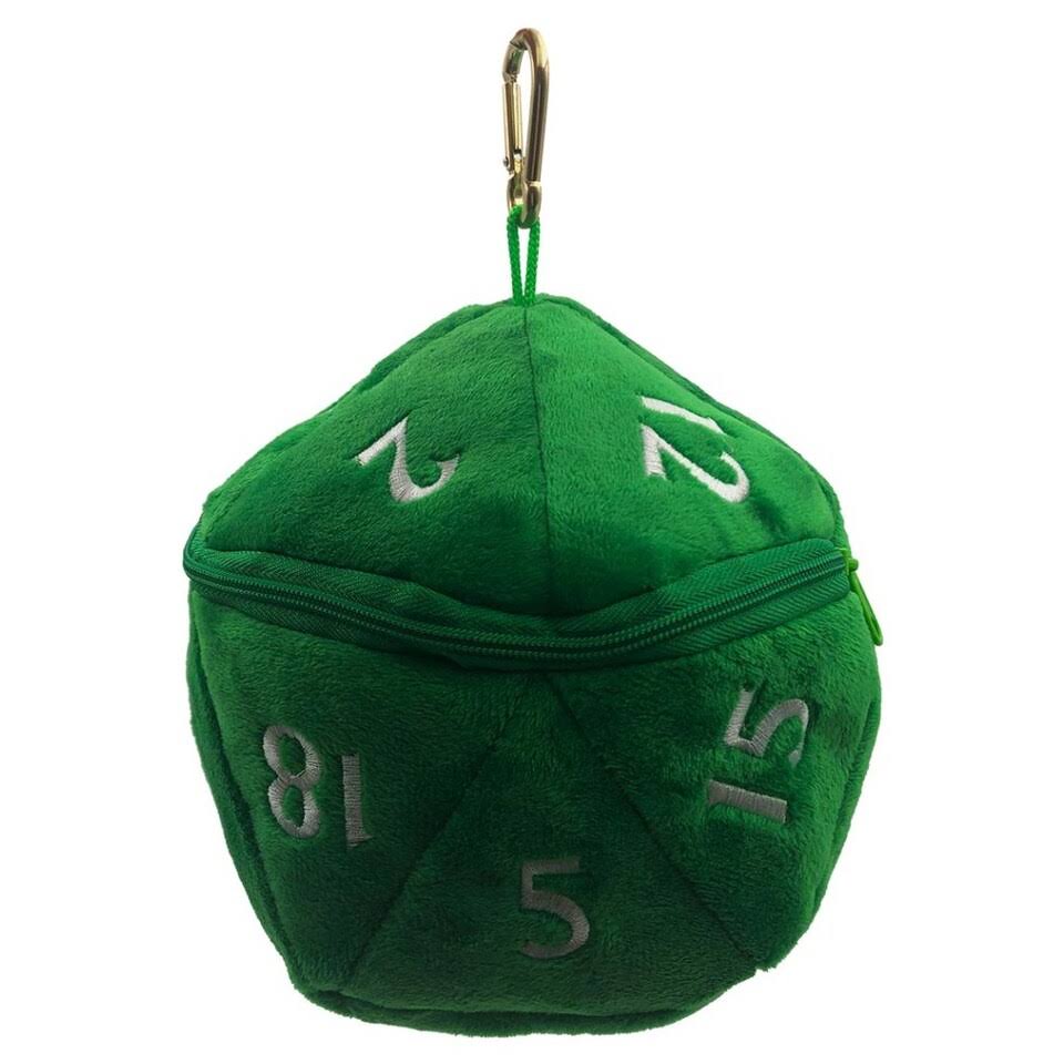 Ultra Pro - Dice Bag - D20 Plush Green