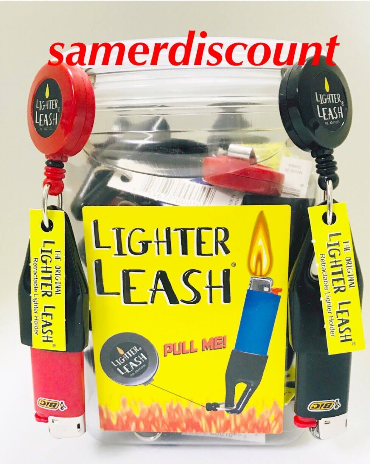Lighter Leash Display Jar - 30pk